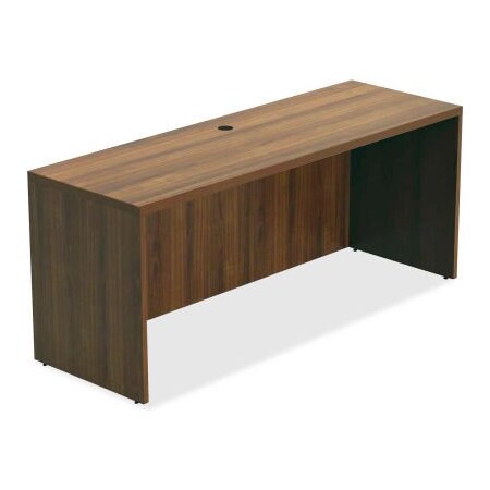 Lorell Lorell Credenza - 70.9" x 23.6" x 30" - Walnut - Chateau Series 34307